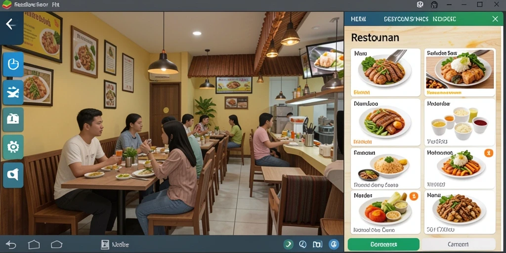 Tampilan antarmuka yang menarik dan ramah pengguna.