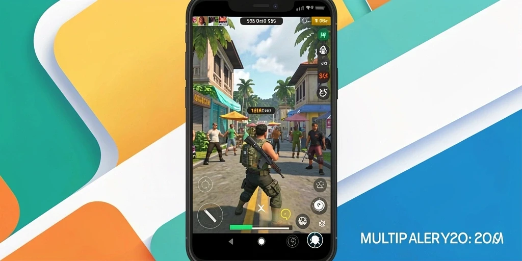 Tampilan awal game yang menarik dan penuh warna.