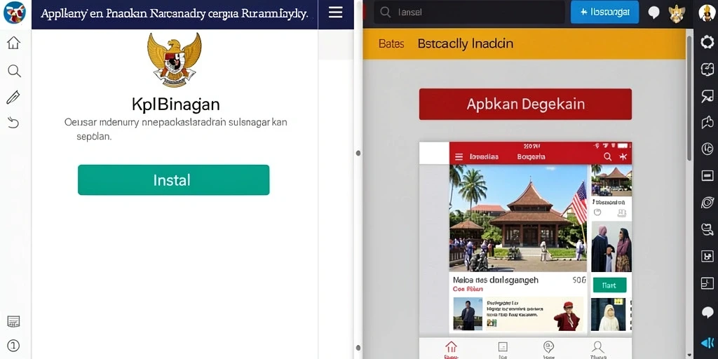 Tampilan awal permainan yang menarik.