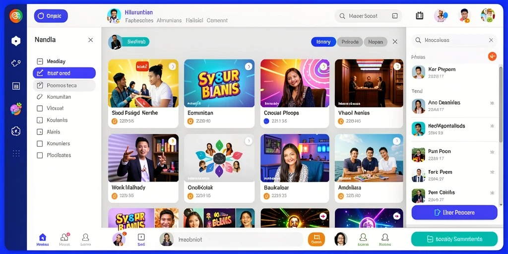 Tampilan awal yang memukau dari aplikasi BOS5000.