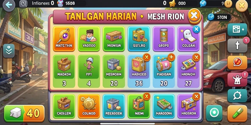 Tampilan antarmuka yang menarik dan mudah digunakan.