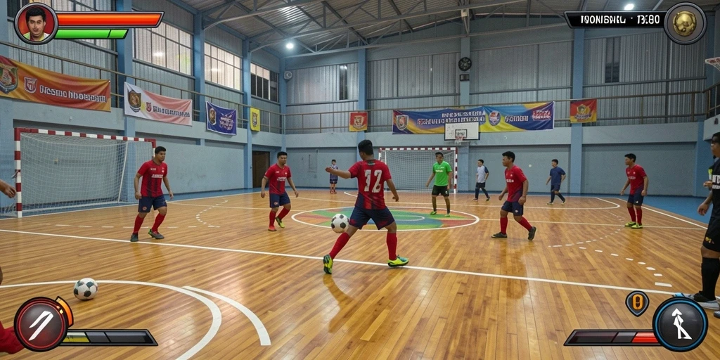 Tangkapan layar menampilkan petualangan epik di dunia GUS77.