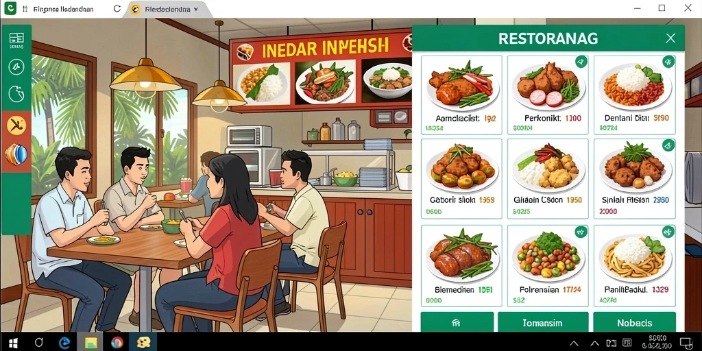 Tampilan awal HOKIHEBAT yang menarik dan intuitif.