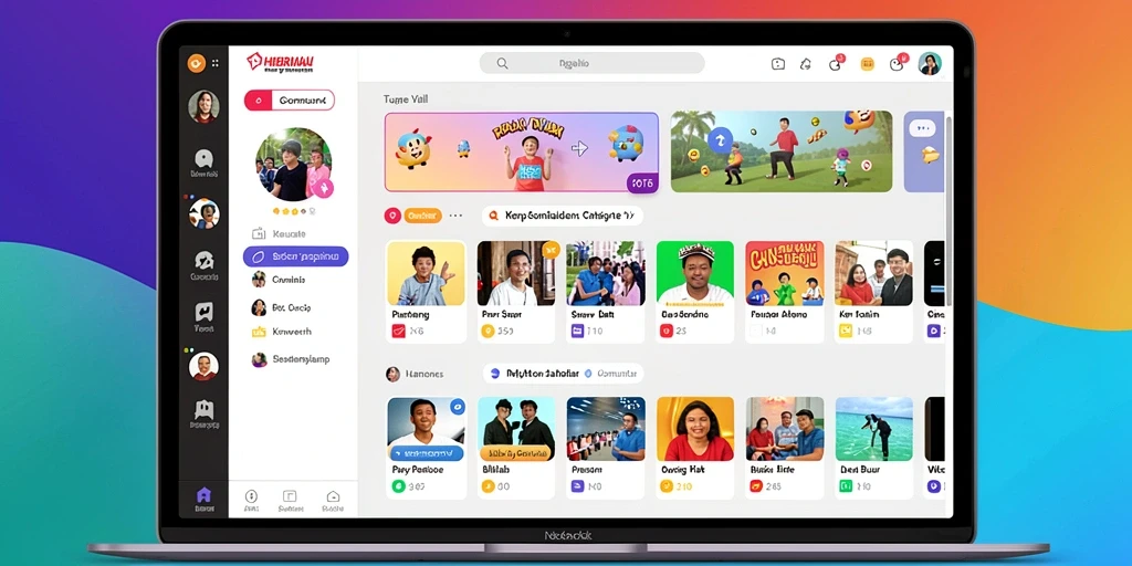 Screenshot menampilkan aksi seru di level terbaru.