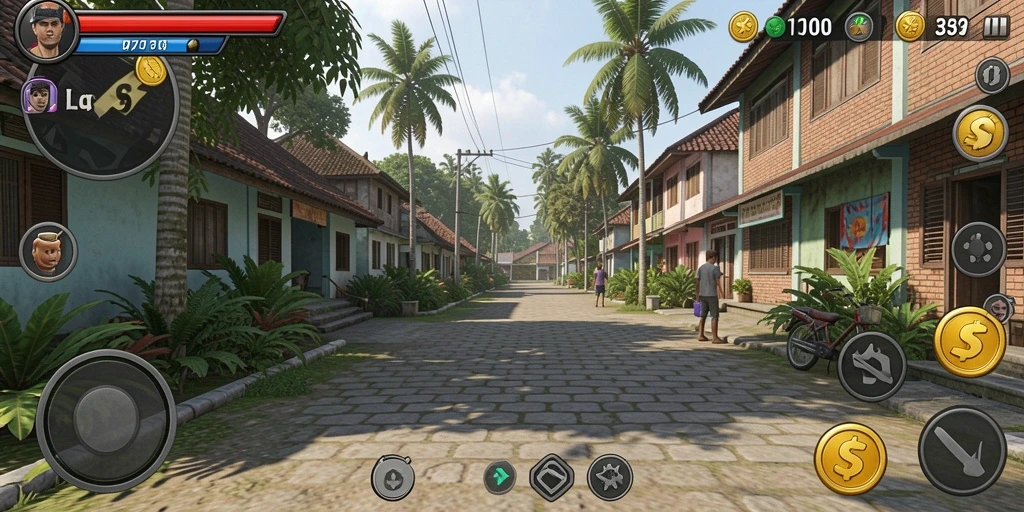 Tampilan awal yang menarik dan intuitif.