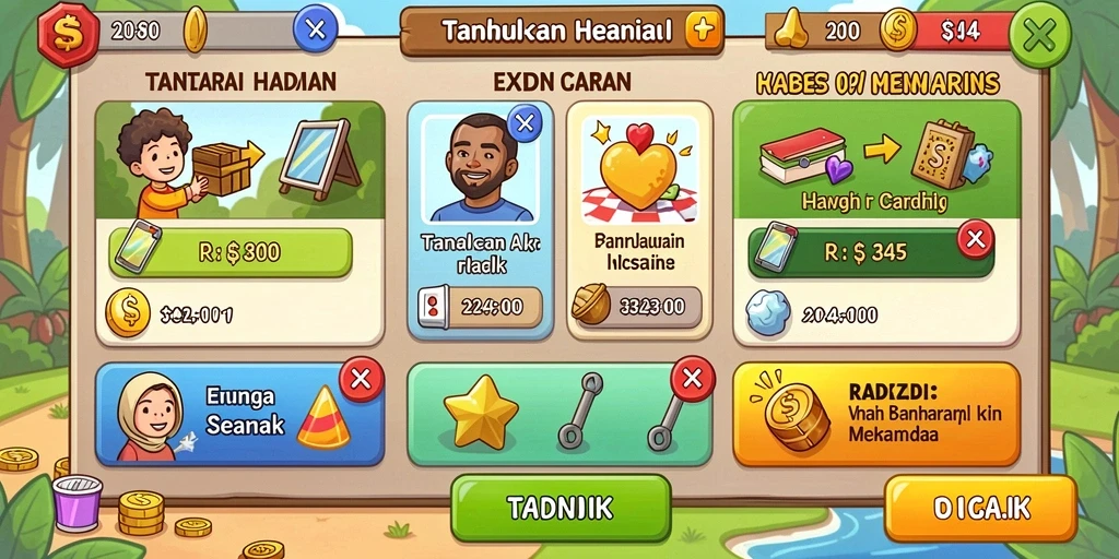 Tampilan awal aplikasi JERUKBET yang menarik.