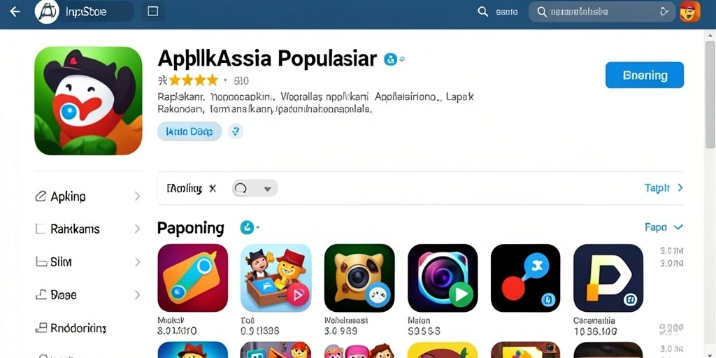 Tampilan antarmuka yang mudah dinavigasi.