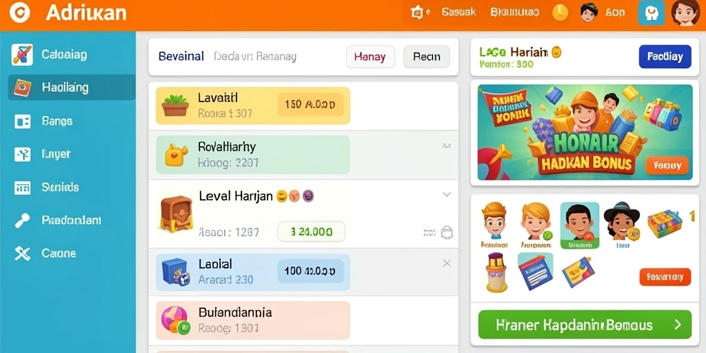 Screenshot ini menunjukkan aksi pertarungan seru dalam game.