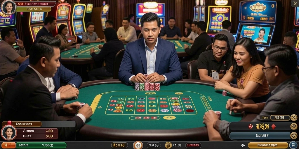 Tampilan antarmuka OVO88 yang menarik.