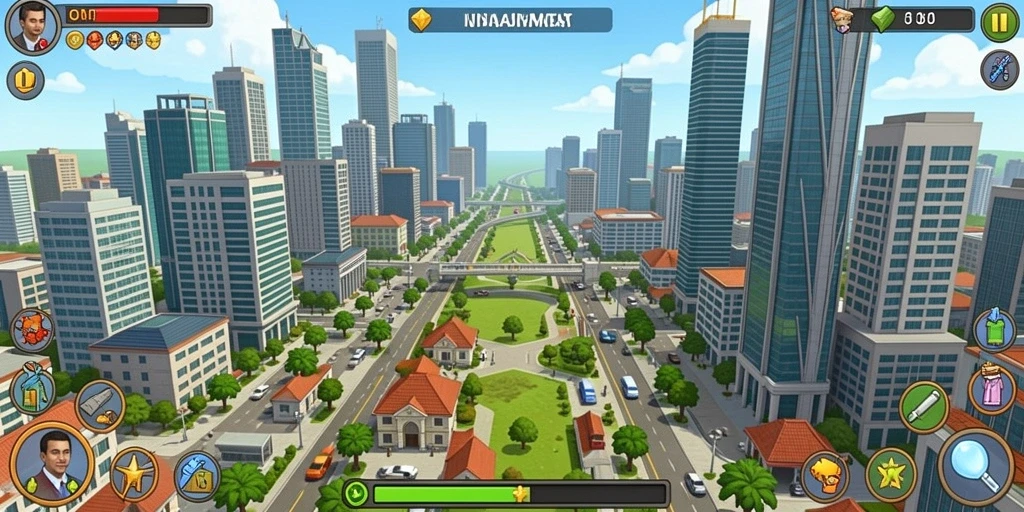 Tampilan awal yang menarik dan user-friendly.