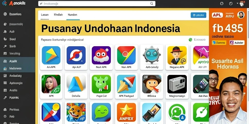 Tampilan antarmuka yang modern dan menarik.