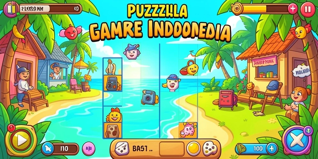 Screenshot menampilkan karakter utama dengan grafik yang menawan.