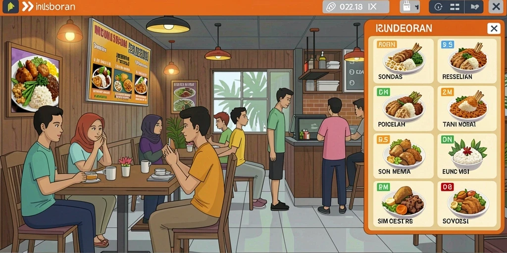 Tampilan antarmuka aplikasi yang menarik dan ramah pengguna.